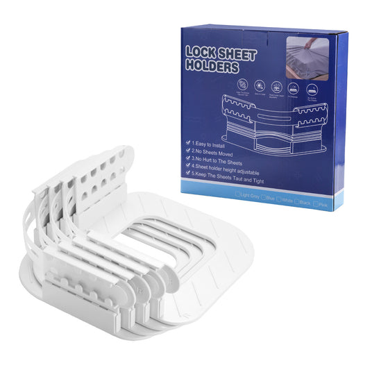 Bedsheet Lock Holders – Keep Your Sheets Tight & Tidy