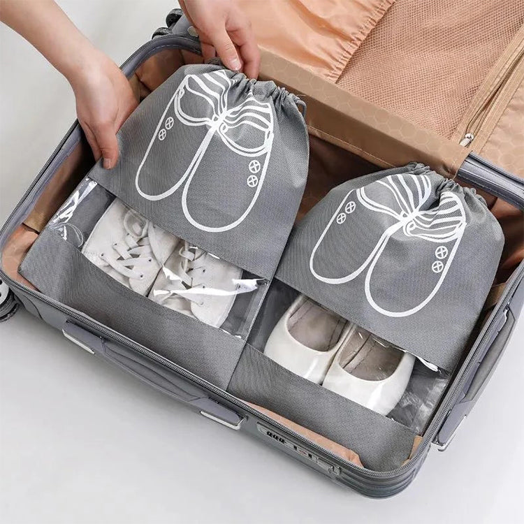 Dustproof Drawstring Non-Woven Travel Storage Bag