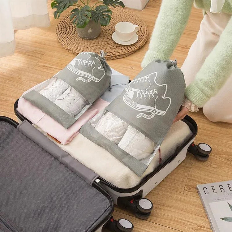 Dustproof Drawstring Non-Woven Travel Storage Bag