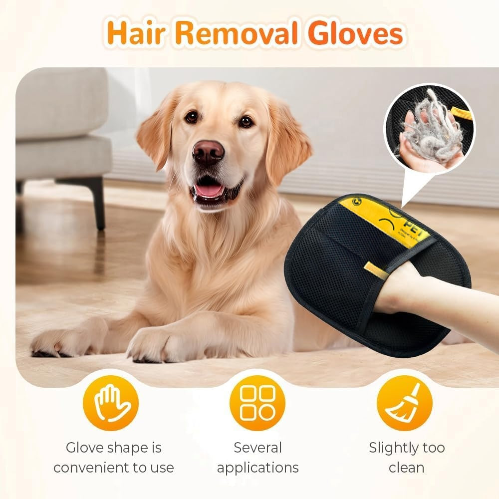 Pet Hair Remover Brush for Dogs & Cats